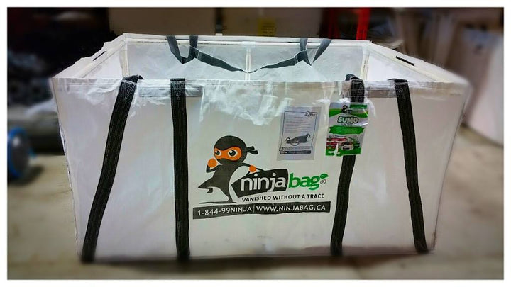 Ninja Bag Waste Removal Services - Sensei Alberta Sandbags Inc.