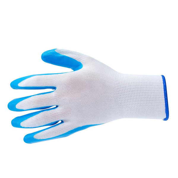 Safety Polyester Lined Nitrile Gloves