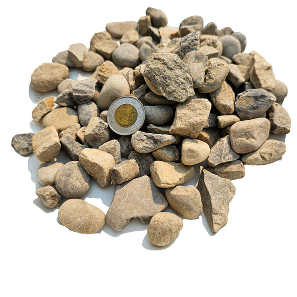 28mm Washed Drain Rock in Bulk Bags Alberta Sandbags Inc.