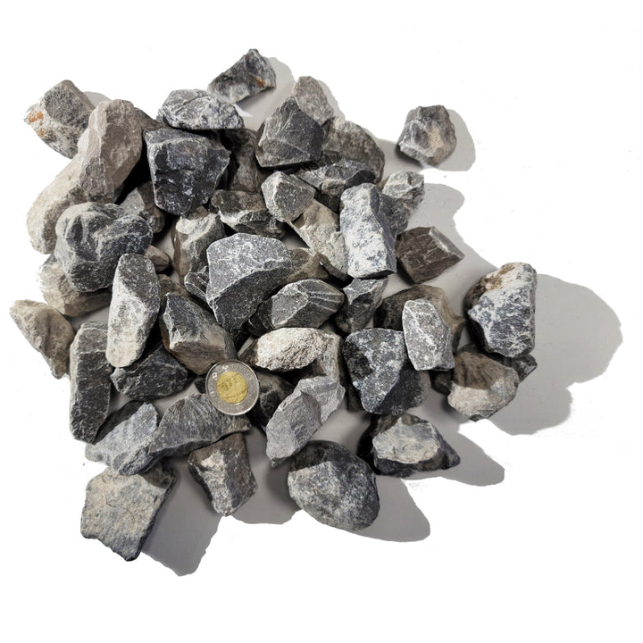 40mm Limestone Charcoal Grey in 40lb Bag Alberta Sandbags Inc.