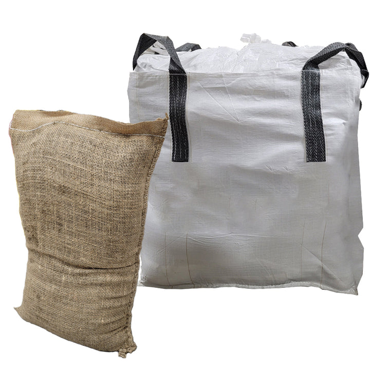 Burlap Filled Sandbags in Tote Bag Alberta Sandbags Inc.
