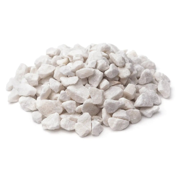 Crystal White Rock in 40lb Bag Alberta Sandbags Inc.
