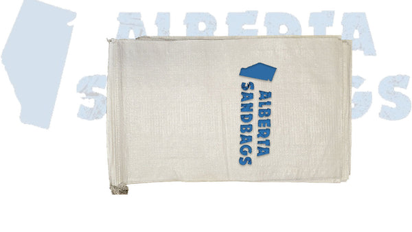 EMPTY POLYPROPYLENE SANDBAG 20" x 30" Alberta Sandbags Inc.