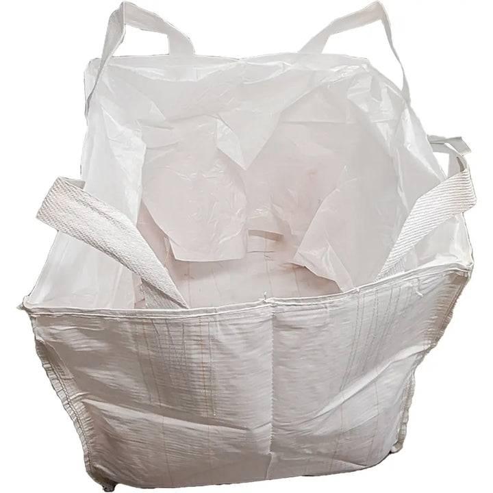 Empty Bulk Bags with TMH Industries Logo Alberta Sandbags Inc.