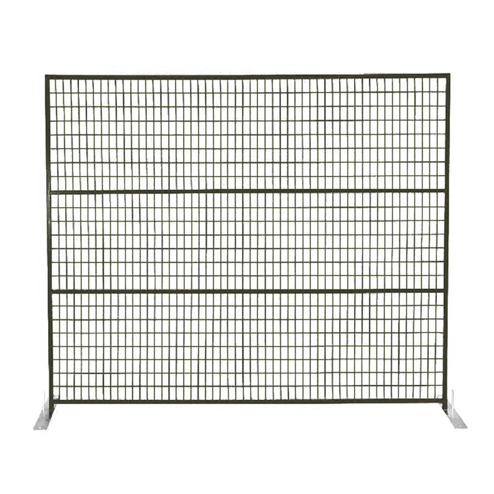 Temporary Fence Panel - 8Hx9’6L - Black Alberta Sandbags Inc.